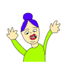 Y字バランス Lineスタンプ 70