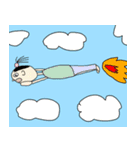 Y字バランス Lineスタンプ 70