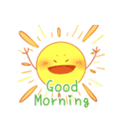 お日様におはようを言いましょう Lineスタンプ はる