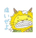 Lineスタンプ One Piece ネコマムシ イヌアラシ 幼少期 8種類 1円