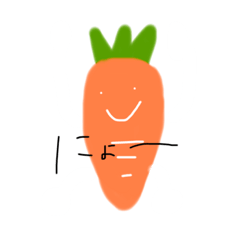 にんじんとなす Lineスタンプ Vaseline