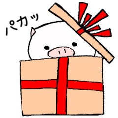 ぶたさく 祝 めでたいスタンプ Lineスタンプ Momosaku