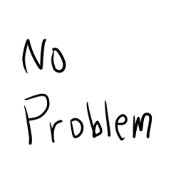 J字が汚い文字英語 Lineスタンプ ひまわり A