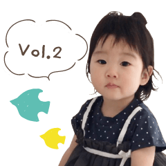 ベビー杏菜の日常スタンプ vol.3