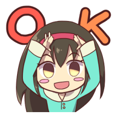 今日もお元気ガール Lineスタンプ Narushiba