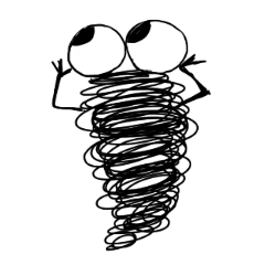 りんごちゃんとさなぎくん Lineスタンプ サミー