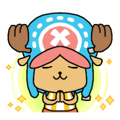 Lineスタンプ One Piece かわいいチョッパー 24種類 1円