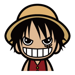 Lineスタンプ One Piece ルフィのちびキャラスタンプ 16種類 250円