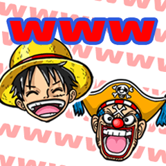 Lineスタンプ One Piece みんなの笑い方スタンプ 32種類 1円