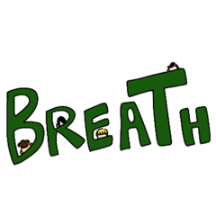 BREATH staff スタンプ