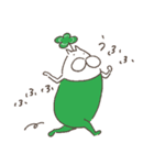 ねこタイツのゆるく前向き（個別スタンプ：3）