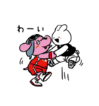 B.LEAGUE×すこぶる動くウサギ（個別スタンプ：5）
