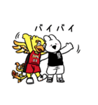 B.LEAGUE×すこぶる動くウサギ（個別スタンプ：11）
