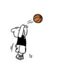 B.LEAGUE×すこぶる動くウサギ（個別スタンプ：22）