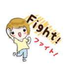 普通に大人女子(丁寧語）（個別スタンプ：24）