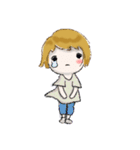 普通に大人女子(丁寧語）（個別スタンプ：33）