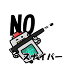 ゲーミングロボ（個別スタンプ：35）
