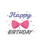 ずっと使える！誕生日＆お祝い★おしゃれ②（個別スタンプ：10）