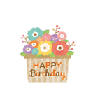 ずっと使える！誕生日＆お祝い★おしゃれ②（個別スタンプ：11）
