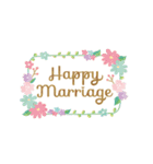 ずっと使える！誕生日＆お祝い★おしゃれ②（個別スタンプ：17）