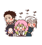 カナヘイコラボ ゆるっと鬼滅の刃（個別スタンプ：28）