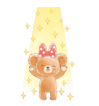 ユニベアシティ Bigスタンプ（個別スタンプ：4）