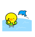 ひよこのぴよちゃんの夏（個別スタンプ：13）
