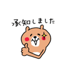 くまさんのけいごスタンプ（個別スタンプ：17）
