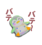 ペンギンpempem夏☆でか文字（個別スタンプ：10）