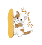 敬語で伝える猫たちのスタンプ（個別スタンプ：4）
