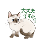 敬語で伝える猫たちのスタンプ（個別スタンプ：31）