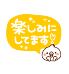 毎日しろちゃん13 (丁寧☆敬語)（個別スタンプ：28）