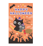 BIGスタンプ★黒ねこの誕生日＆お祝い（個別スタンプ：19）