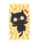 BIGスタンプ★黒ねこの誕生日＆お祝い（個別スタンプ：39）