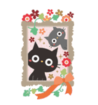BIGスタンプ★黒ねこの誕生日＆お祝い（個別スタンプ：40）