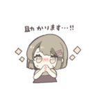 ゆる敬語女の子（個別スタンプ：36）