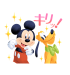 背景が動く ミッキー＆フレンズ（個別スタンプ：19）