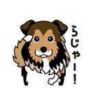 シェルティのトロフィースタンプ Lineスタンプ ペットのイラストショップ わんくり