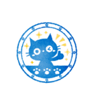 黒ねこ毎日使えるハンコ（ノーマルver）（個別スタンプ：34）
