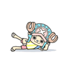 動く！ONE PIECE（チョッパー編）（個別スタンプ：21）