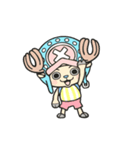 動く！ONE PIECE（チョッパー編）（個別スタンプ：24）