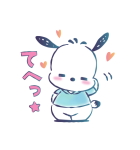 ポチャッコ 水彩画タッチ（個別スタンプ：22）