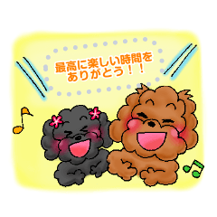 [LINEスタンプ] ピー君とレイちゃんのメッセージスタンプ