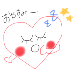 ハートちゃん Part1 Lineスタンプ Niconico Mizuchan