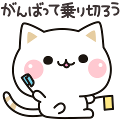 気づかいのできるネコ コロナに負けるな編 Lineスタンプ Decor 気づかいのできるネコ コロナに負けるな編 Lineスタンプ Decor