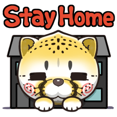 [LINEスタンプ] 猫チーター☆2 [リモート関連会話]