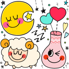 [LINEスタンプ] 大人かわいい♥ビビッドスタンプ5