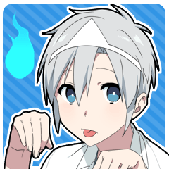 [LINEスタンプ] 幽霊男子