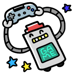 [LINEスタンプ] ゲーミングロボ