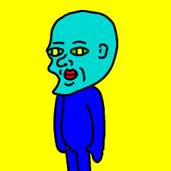 本当にきもいおじさんスタンプ Lineスタンプ 元気玉